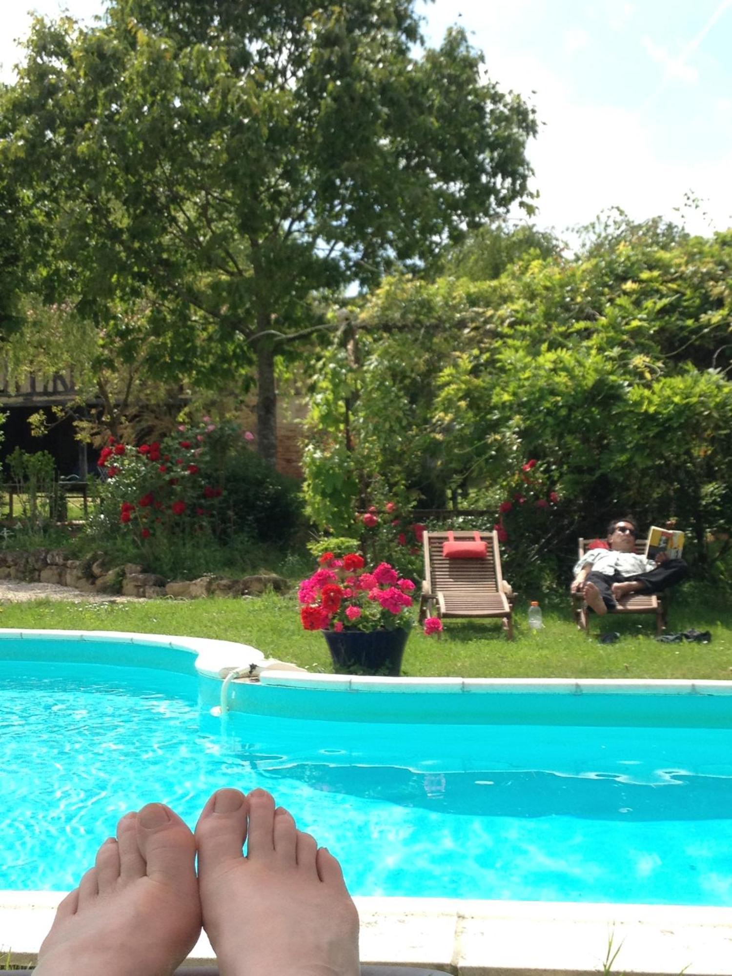 Bed and Breakfast Domaine A Marmande Berdoues Exteriér fotografie
